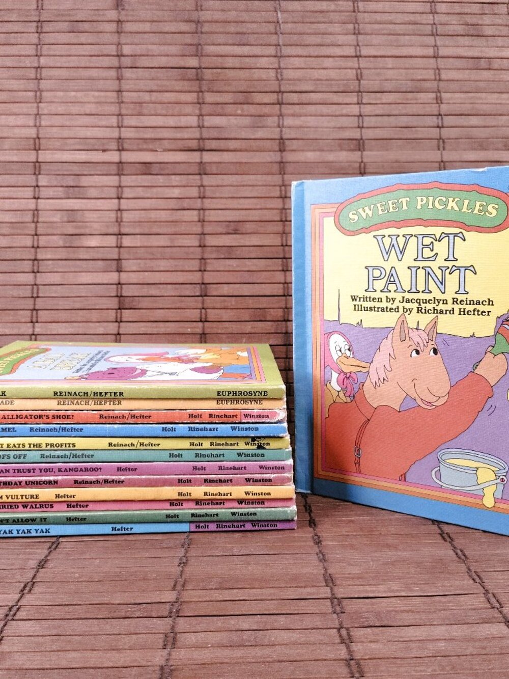 Lot 13 Sweet Pickles Vintage Hardcover Weekly Reader Picture Books